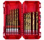 סט 19 מקדחי מתכת HSS-G SHOCKWAVE Milwaukee 4932493866