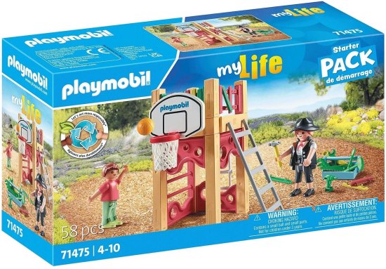 ערכת משחק נגרית וספורטאי Playmobil City Life 