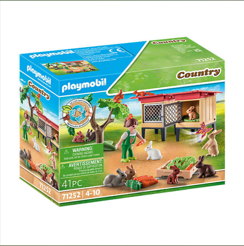 ערכת משחק בית ארנבים Playmobil Country 