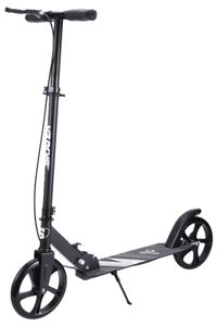 קורקינט שני גלגלים מתקפל לילדים ונוער Urban Classic Pro גלגלי 200 מ"מ ובלם יד - שחור