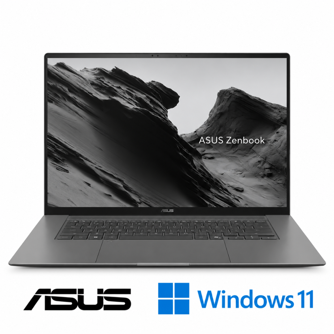 מחשב נייד ⁦ASUS Zenbook S14 UX5406AA-SU098W⁩ - מסך מגע ⁦14″ 3K OLED⁩, מעבד ⁦Ultra 9 386H⁩, זיכרון ⁦32GB⁩, כונן ⁦1TB SSD⁩, ⁦Windows 11 Home⁩