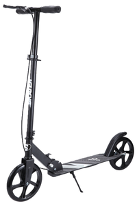 קורקינט שני גלגלים מתקפל לילדים ונוער Urban Classic Pro גלגלי 200 מ"מ ובלם יד - שחור