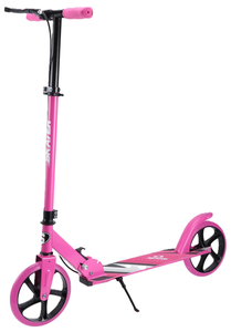 קורקינט שני גלגלים מתקפל לילדים ונוער Urban Classic Pro גלגלי 200 מ"מ ובלם יד - ורוד