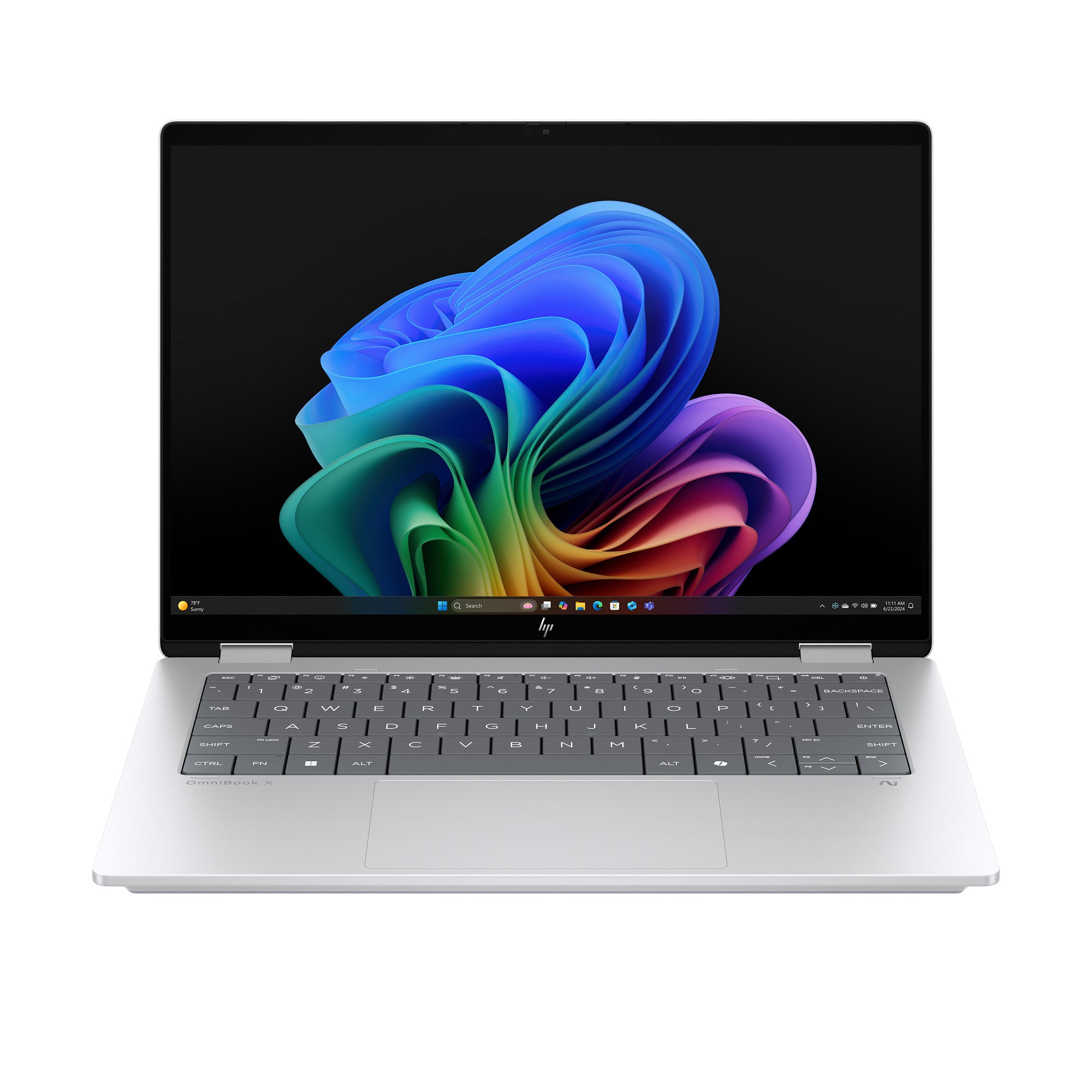 מחשב נייד  HP OmniBook X Flip 14-fm0020nj U7-256V|16G|512G|14T|2K|W11|PEN|3YRW