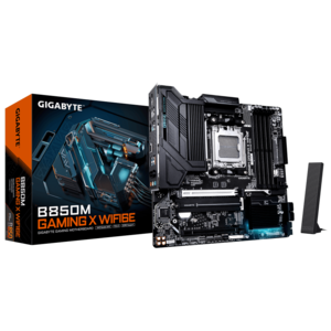 לוח אם | GIGABYTE B850M GAMING X WIFI6E 1.1 M-ATX | DDR5 | AM5 2.5GBE