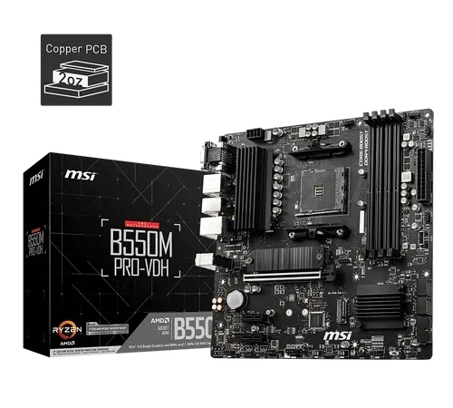 לוח אם | MSI B550M PRO-VDH 4719072758417
