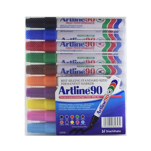 סט 10 טושי Artline 90