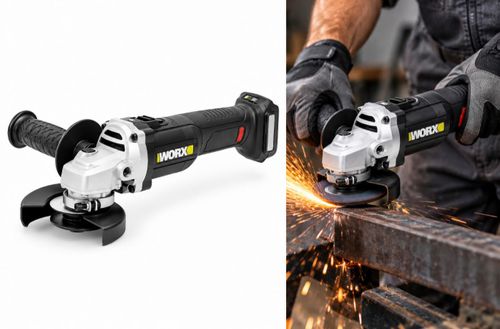 משחזת זווית נטענת  Brushless 20V WU812.9 WORX [גוף בלבד]