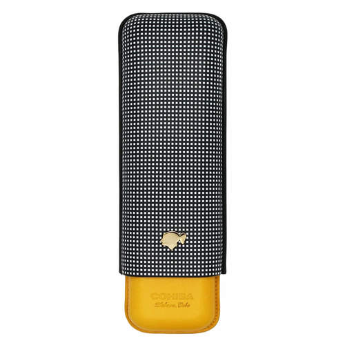 נרתיק עור קוהיבה לשני סיגרים – Cohiba Small Squares 2 Cigars