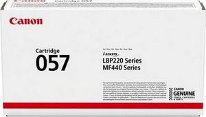 טונר לייזר שחור מקורי Canon CRG 057 (3,100 דפים)