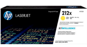 טונר צהוב מקורי HP W2122XY (10,000 דפים)