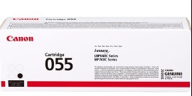 טונר שחור מקורי Canon 055BK (2,300 דפים)