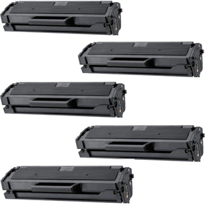 מארז חסכון 5 טונרים תואמים HP W1106A 106A 1K סה"כ 5K דפים 