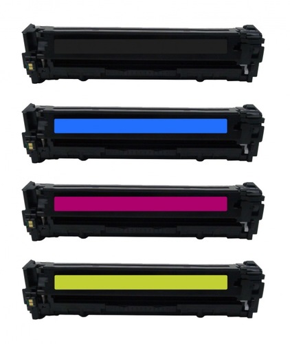 סט טונרים תואמים HP 128A CE320A+CE321A+CE322A+CE323A (תפוקת דפים בשחור 2100 דף, בצבע 1400)