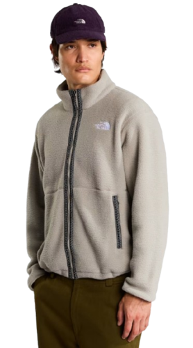 ג'קט פליס עם רוכסן מלא לגברים The North Face - Men's TNF Fleeski Full Zip Fleece
