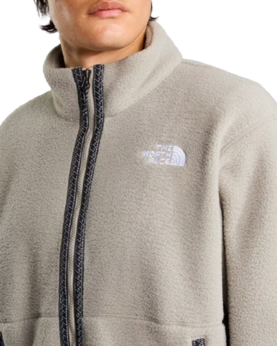 ג'קט פליס עם רוכסן מלא לגברים The North Face - Men's TNF Fleeski Full Zip Fleece