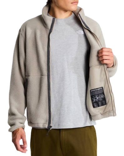 ג'קט פליס עם רוכסן מלא לגברים The North Face - Men's TNF Fleeski Full Zip Fleece