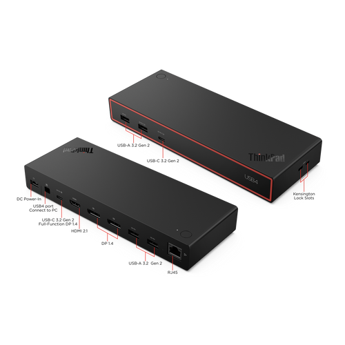 ThinkPad USB4 Dock 5000 (with 135W Adapter) 40BF0135IS לנובו