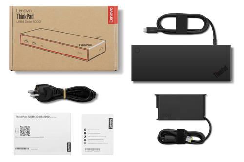 ThinkPad USB4 Dock 5000 (with 135W Adapter) 40BF0135IS לנובו