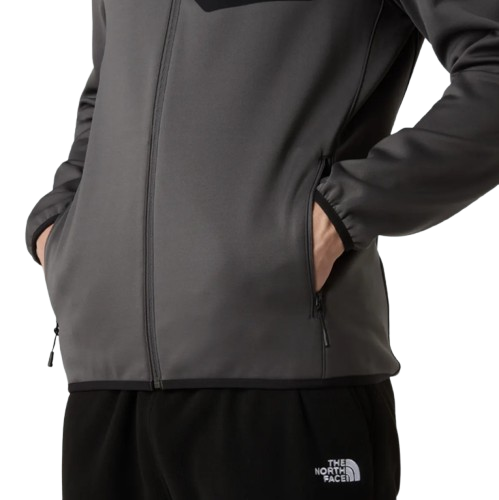 ג'קט פליס נמתח עם רוכסן מלא לגברים The North Face - Men's Crest Full Zip Jacket