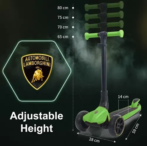 קורקינט למבורגיני Kid scooter ירוק