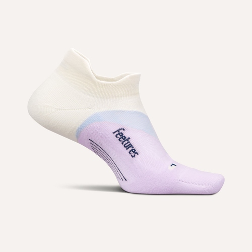 Feetures   Elite Light Cushion Tab No Show Lilac Breeze M