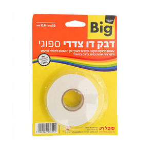 דבק צמדן סקוץ דו צדדי