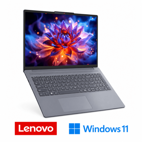 מחשב נייד ⁦Lenovo IdeaPad Slim 3 83RS002YIV⁩ - ⁦Core 5 320⁩, ⁦16GB⁩, ⁦512GB SSD⁩, ⁦Windows 11 Home⁩