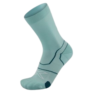 גרבי ריצה Vectr Cushion Crew Socks AQU/WHT