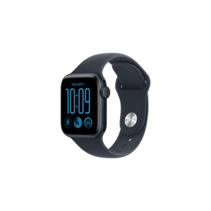 שעון Apple Watch SE 3 GPS 40mm Midnight Aluminium Case with Navy Blue Sport Band - S/M