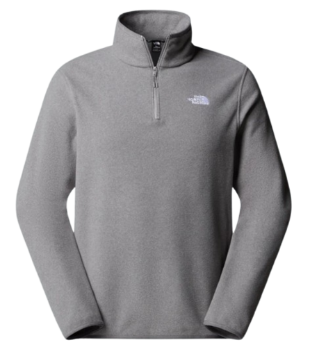 חולצת פליס ¼ רוכסן לגברים The North Face - Glacier Fleece ¼ Zip Jacket