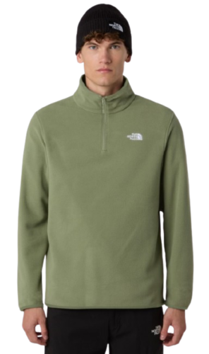 חולצת פליס ¼ רוכסן לגברים The North Face - Glacier Fleece ¼ Zip Jacket