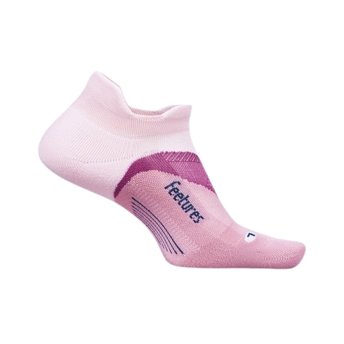 Feetures   Elite Light Cushion Tab No Show Pink Salt M