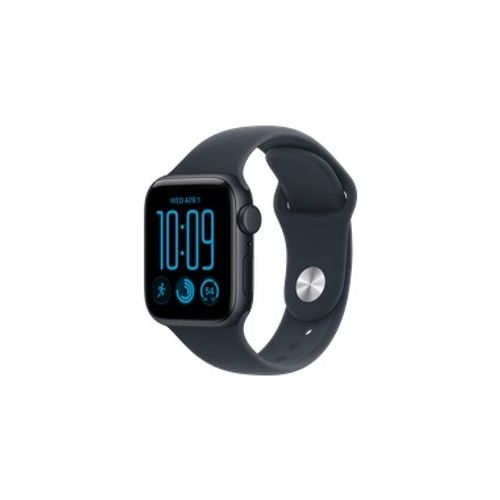 שעון Apple Watch SE 3 GPS + Cellular 40mm Midnight Aluminium Case with Navy Blue Sport Band - M/L