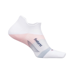 Feetures  Ultra Light No Show Tab White Rose M