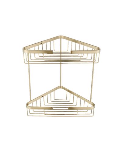 סבוניה רשת פינתית כפולה סימונס 22x22 זהב לייט - TEVEL