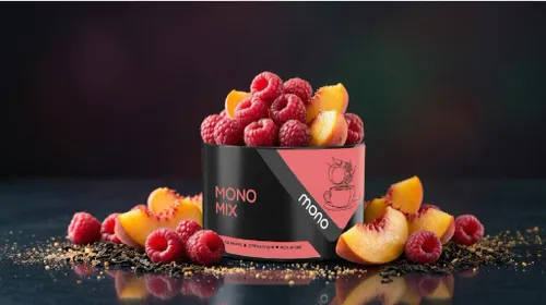 MONO 23 MONO MIX - מונו תה אפרסק פטל מנטה