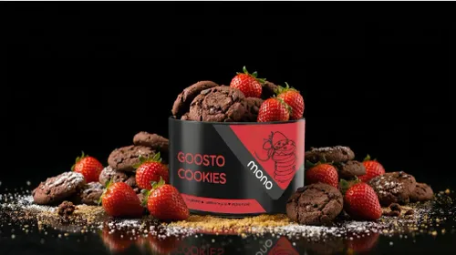 MONO 34 GOOSTO COOKIES - מונו עוגיות ריבת תות