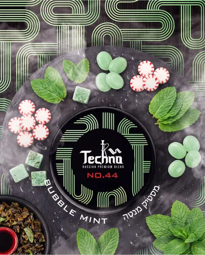 טכנו מסטיק מנטה - TECHNO NO.44 BUBBLE MINT 2.5Kg