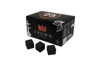 פחם קוקוס קראון 25.25.25 CRWON – קרטון 20 ק"ג