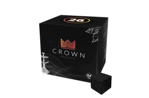 פחם קוקוס קראון 26.26.26 CROWN – קרטון 20 ק"ג