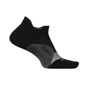 Feetures Elite Light Cushion No Show Tab Black גרבי ריצה