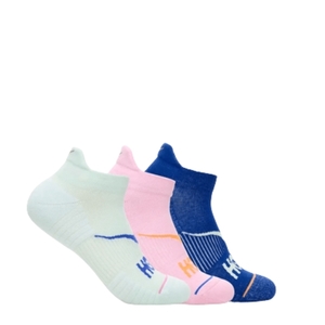 HOKA U NO-SHOW RUN SOCK 3-PACK-כתום / אפור / M 1122930