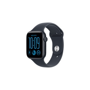 שעון Apple Watch SE 3 GPS + Cellular 44mm Midnight Aluminium Case with Navy Blue Sport Band - S/M