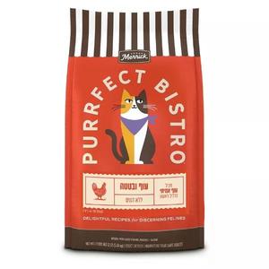 מריק PURRFECT BISTRO מזון יבש ומלא לחתול בוגר על בסיס עוף, בטטה וללא דגנים 5.44 ק"ג