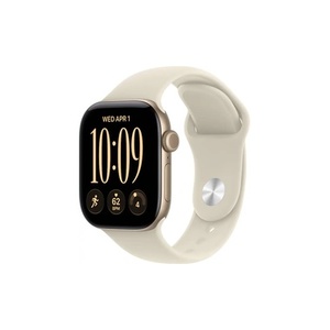 שעון Apple Watch Series 12 GPS 42mm Light Gold Aluminium Case with Sand Sport Band - S/M
