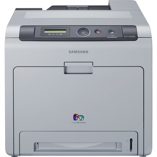 מדפסת לייזר צבעונית Samsung CLP-620ND - מבט חזית