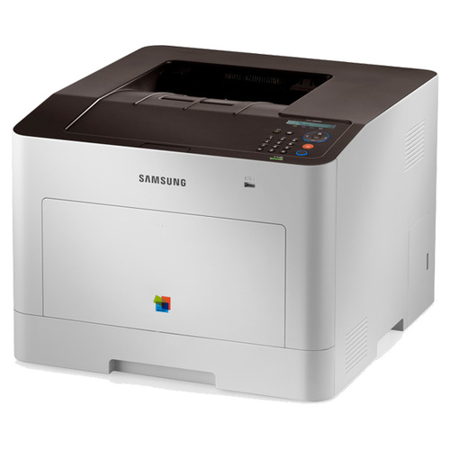 מדפסת לייזר צבעונית Samsung CLP-680ND, מבט אלכסוני מימין