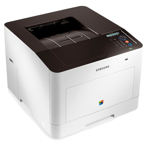 מדפסת לייזר צבעונית Samsung CLP-680ND, מבט אלכסוני משמאל
