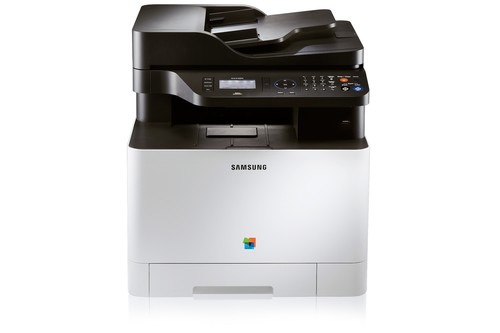 מדפסת לייזר משולבת צבעונית Samsung CLX-4195FN - מבט חזית